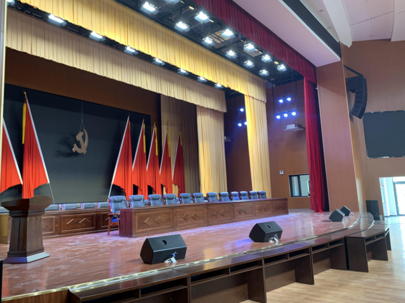 舞台灯光音响幕布系统